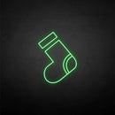 'marry christmas-stocking' neon sign - VINTAGE SIGN