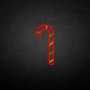 'marry christmas-candy cane' neon sign - VINTAGE SIGN