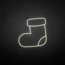 'marry christmas-stocking2' neon sign - VINTAGE SIGN