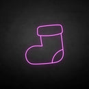 'marry christmas-stocking2' neon sign - VINTAGE SIGN