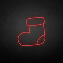 'marry christmas-stocking2' neon sign - VINTAGE SIGN