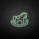 'marry christmas-wooden horse' neon sign - VINTAGE SIGN