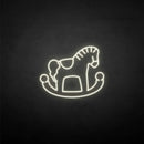 'marry christmas-wooden horse' neon sign - VINTAGE SIGN