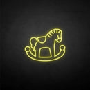 'marry christmas-wooden horse' neon sign - VINTAGE SIGN