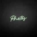 'Photos' neon sign - VINTAGE SIGN