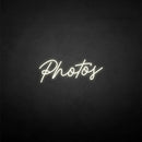 'Photos' neon sign - VINTAGE SIGN