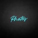 'Photos' neon sign - VINTAGE SIGN
