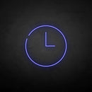 'Time' neon sign - VINTAGE SIGN