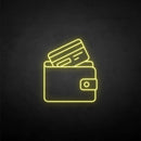 'Wallet' neon sign - VINTAGE SIGN