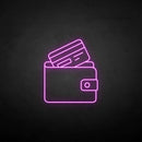 'Wallet' neon sign - VINTAGE SIGN
