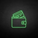 'Wallet' neon sign - VINTAGE SIGN