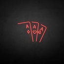'Playing cards2' neon sign - VINTAGE SIGN
