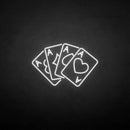 'Playing cards3' neon sign - VINTAGE SIGN