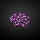 'Playing cards3' neon sign - VINTAGE SIGN