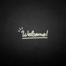 'Welcome 2' neon sign - VINTAGE SIGN