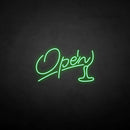 'Open3' neon sign - VINTAGE SIGN