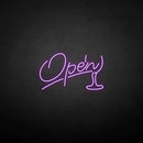 'Open3' neon sign - VINTAGE SIGN