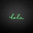'hola' neon sign - VINTAGE SIGN