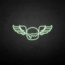 ’Wings with humburger' neon sign - VINTAGE SIGN