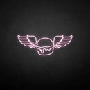 ’Wings with humburger' neon sign - VINTAGE SIGN