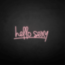 hello sexy neon sign - VINTAGE SIGN