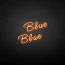 'Blue' neon sign - VINTAGE SIGN