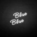 'Blue' neon sign - VINTAGE SIGN