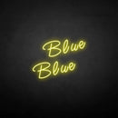 'Blue' neon sign - VINTAGE SIGN