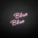 'Blue' neon sign - VINTAGE SIGN