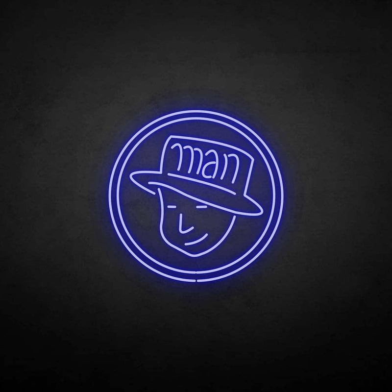 'Man' neon sign - VINTAGE SIGN