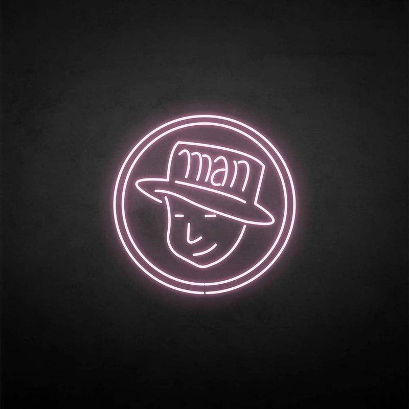 'Man' neon sign - VINTAGE SIGN