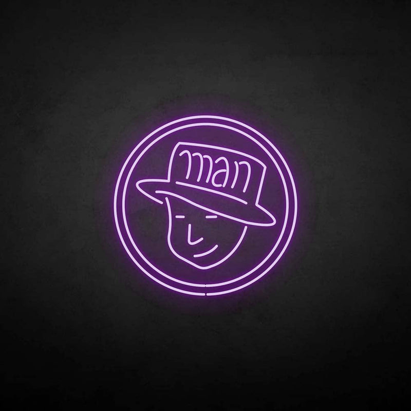 'Man' neon sign - VINTAGE SIGN