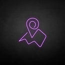 'Map' neon sign - VINTAGE SIGN