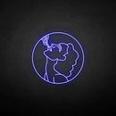 'Smoking girl' neon sign - VINTAGE SIGN