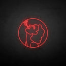 'Smoking girl' neon sign - VINTAGE SIGN