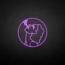 'Smoking girl' neon sign - VINTAGE SIGN