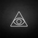 'Triangle&eye' neon sign - VINTAGE SIGN