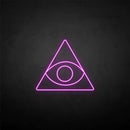 'Triangle&eye' neon sign - VINTAGE SIGN