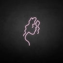 'Curly hair' neon sign - VINTAGE SIGN