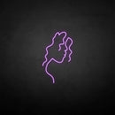 'Curly hair' neon sign - VINTAGE SIGN