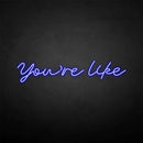 'you're like' neon sign - VINTAGE SIGN