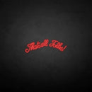 ’That's all folks' neon sign - VINTAGE SIGN