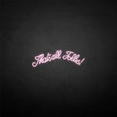 ’That's all folks' neon sign - VINTAGE SIGN