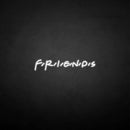 'Friends2' neon sign - VINTAGE SIGN
