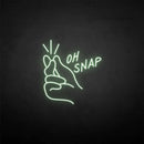 'Oh snap' neon sign - VINTAGE SIGN