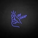 'Oh snap' neon sign - VINTAGE SIGN