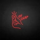 'Oh snap' neon sign - VINTAGE SIGN