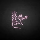 'Oh snap' neon sign - VINTAGE SIGN