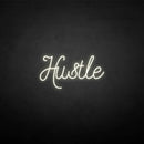 'Hustle 3' neon sign - VINTAGE SIGN