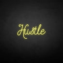 'Hustle 3' neon sign - VINTAGE SIGN